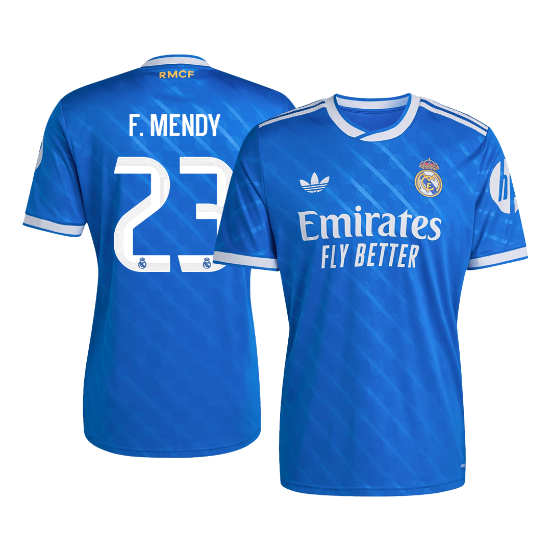 Real Madrid F. MENDY #23 Third Away Soccer Jersey 2025/26 - gojersey
