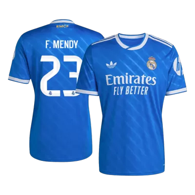 Real Madrid F. MENDY #23 Third Away Soccer Jersey 2025/26 - gojersey