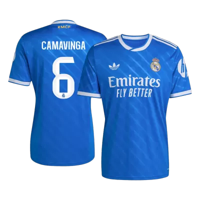 Real Madrid CAMAVINGA #6 Third Away Soccer Jersey 2025/26 - gojersey