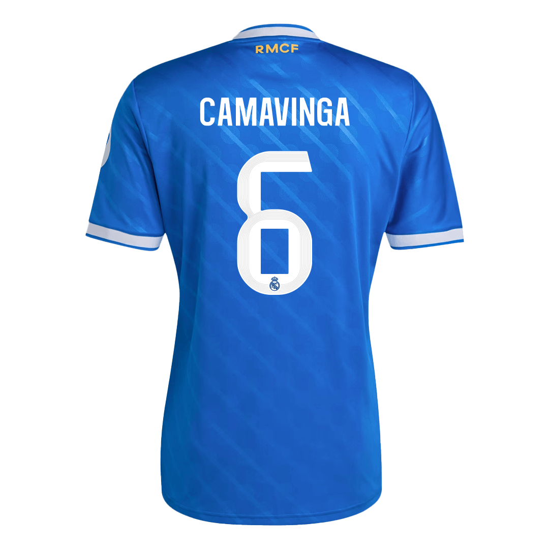 Real Madrid CAMAVINGA #6 Third Away Soccer Jersey 2025/26 - gojersey