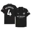 REIJNDERS #4 Authentic Manchester City Away Soccer Jersey 2025/26 Black - gojersey