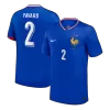 PAVARD #2 France Euro Home Soccer Jersey 2024 Blue - gojersey