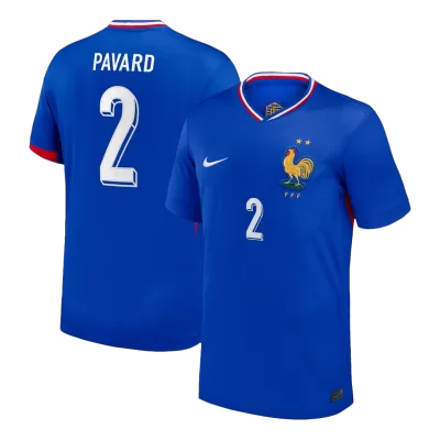 PAVARD #2 France Euro Home Soccer Jersey 2024 Blue - gojersey