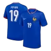 FOFANA #19 France Euro Home Soccer Jersey 2024 Blue - gojersey