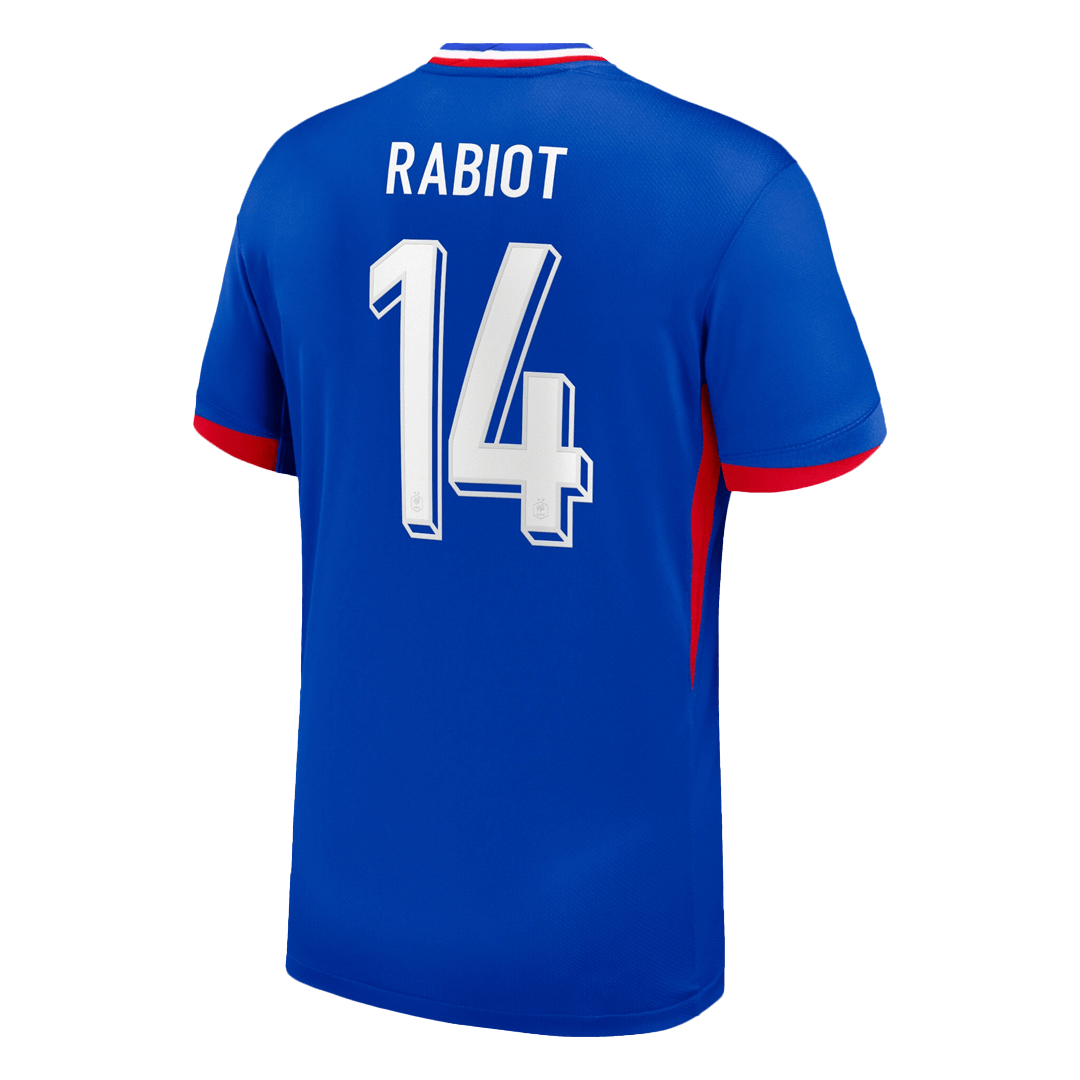 RABIOT #14 France Euro Home Soccer Jersey Blue - gojersey