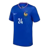 DOUE #24 France Euro Home Soccer Jersey 2024 Blue - gojersey