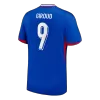 GIROUD #9 France Euro Home Soccer Jersey 2024 Blue - gojersey