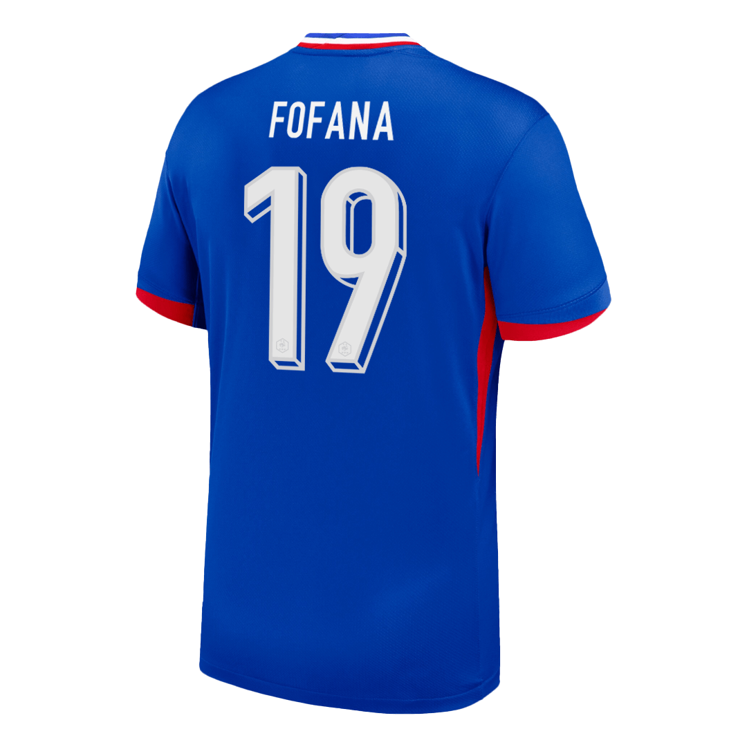 FOFANA #19 France Euro Home Soccer Jersey Blue - gojersey