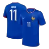 OLISE #11 France Euro Home Soccer Jersey 2024 Blue - gojersey