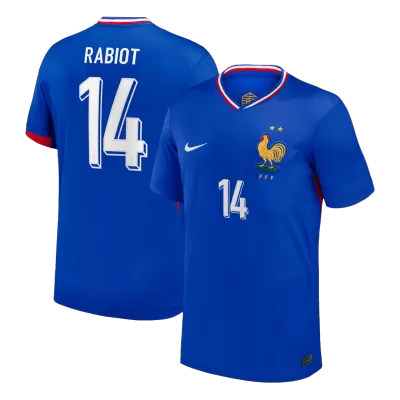 RABIOT #14 France Euro Home Soccer Jersey 2024 Blue - gojersey