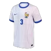 MENDY #3 France Euro Away Soccer Jersey 2024 White - gojersey