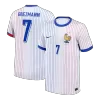GRIEZMANN #7 France Euro Away Soccer Jersey 2024 White - gojersey