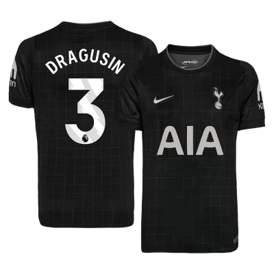 Tottenham Hotspur DRAGUSIN #3 Away Soccer Jersey 2025/26 - gojersey