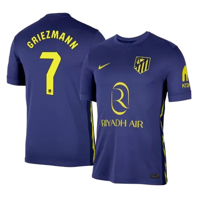 Atletico Madrid GRIEZMANN #7 Away Soccer Jersey 2025/26 - gojersey