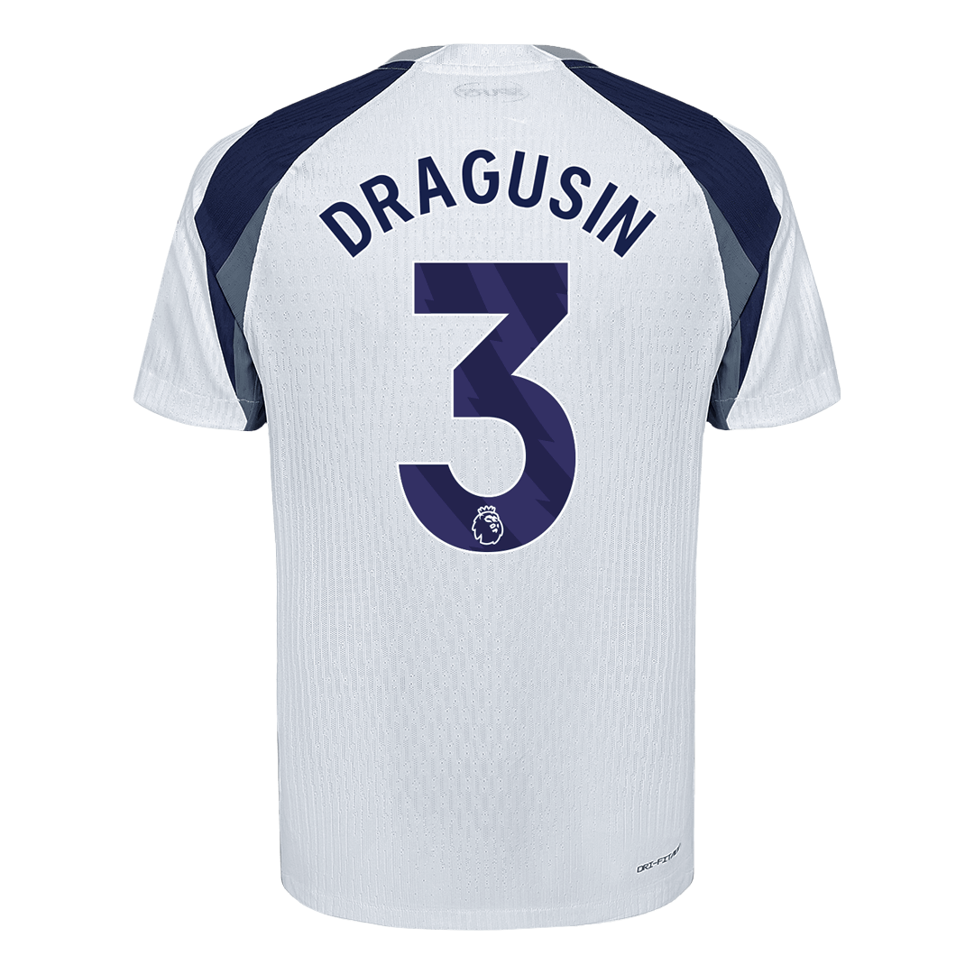 DRAGUSIN #3 Authentic Tottenham Hotspur Home Soccer Jersey 2025/26 White - gojersey