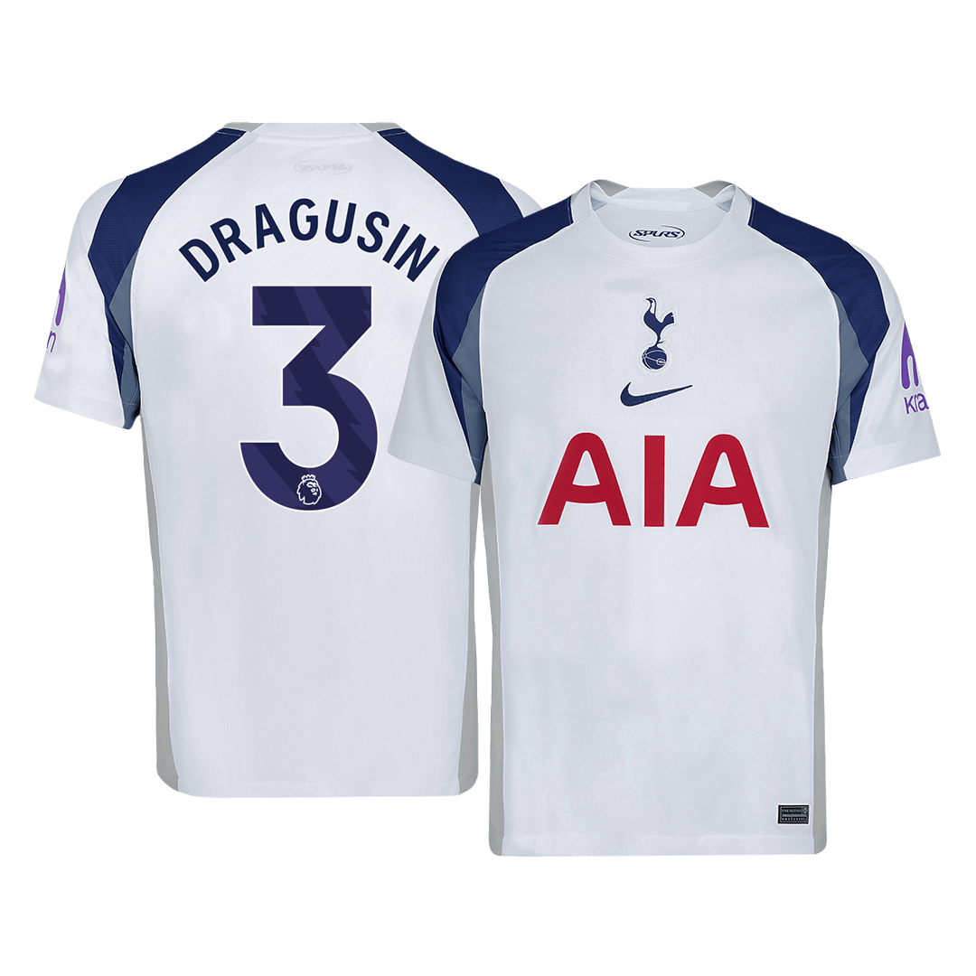Tottenham Hotspur DRAGUSIN #3 Home Soccer Jersey 2025/26 - gojersey