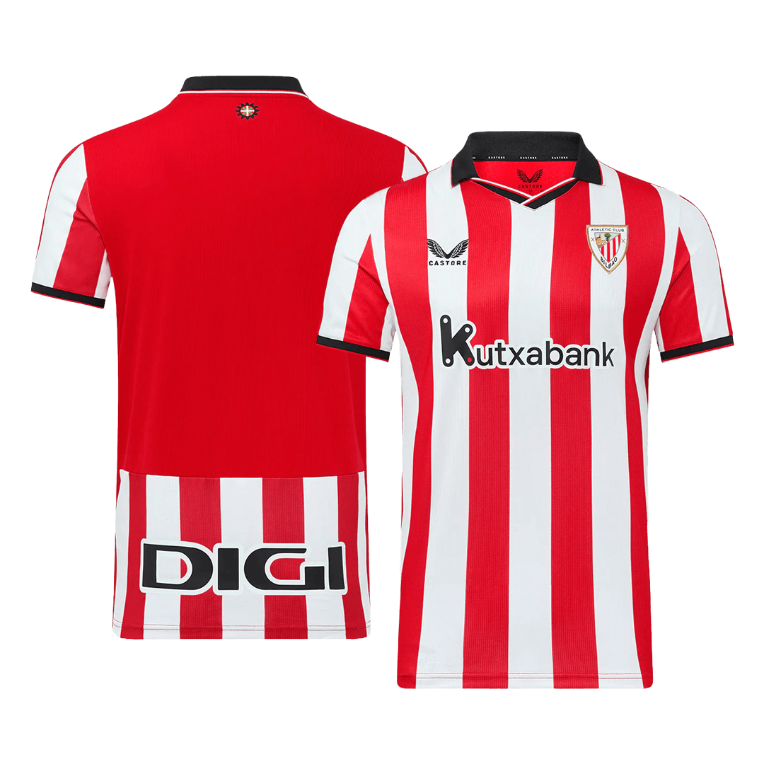 Athletic Club de Bilbao Home Soccer Jersey 2025/26 - gojersey