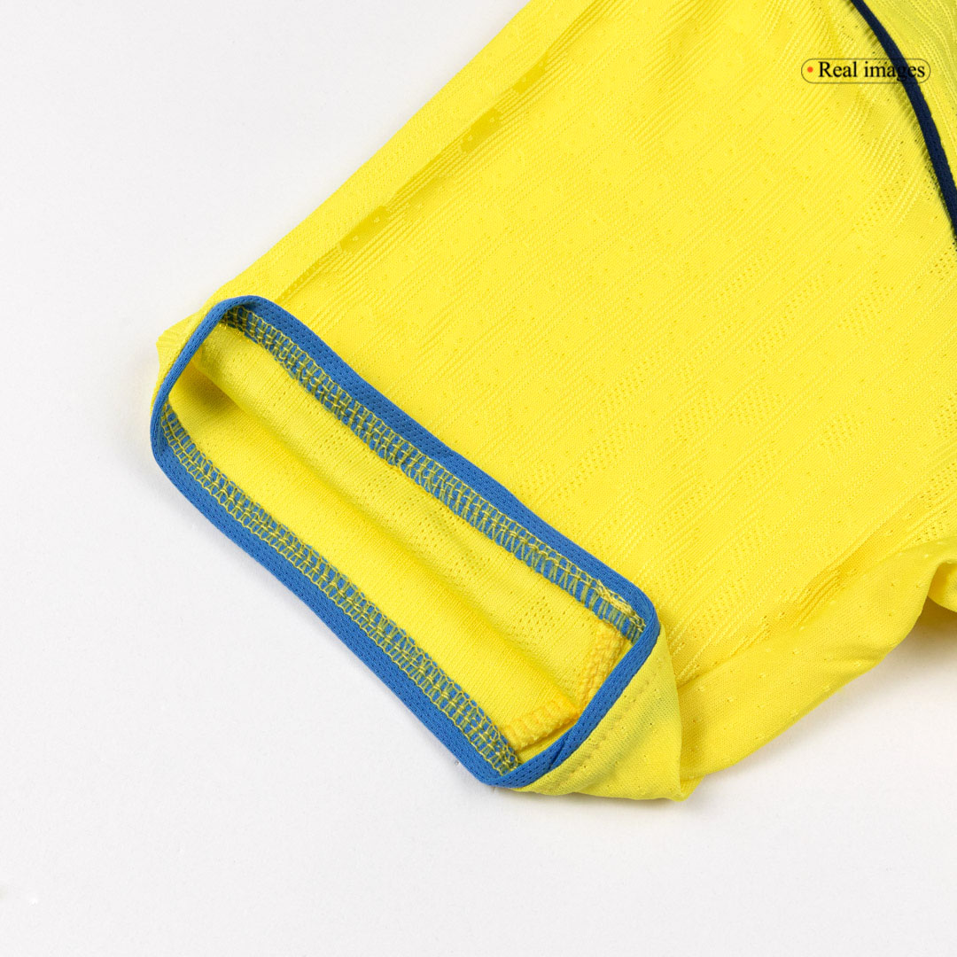 Authentic Tottenham Hotspur Third Away Soccer Jersey 25/26 Yellow - gojersey