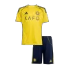 Kid's Al Nassr Home Soccer Jersey Kit 25/26 Yellow - gojersey