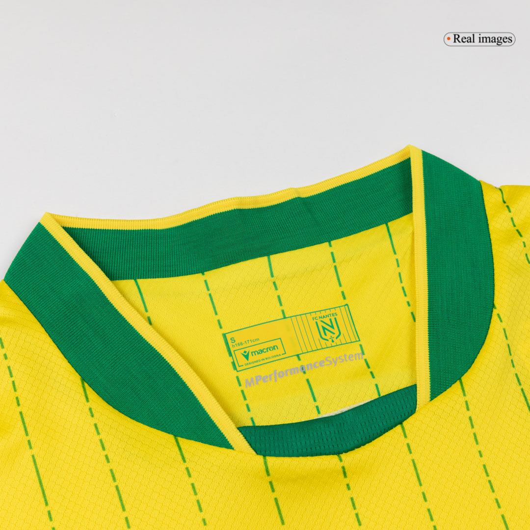 FC Nantes Home Soccer Jersey 2025/26 - gojersey