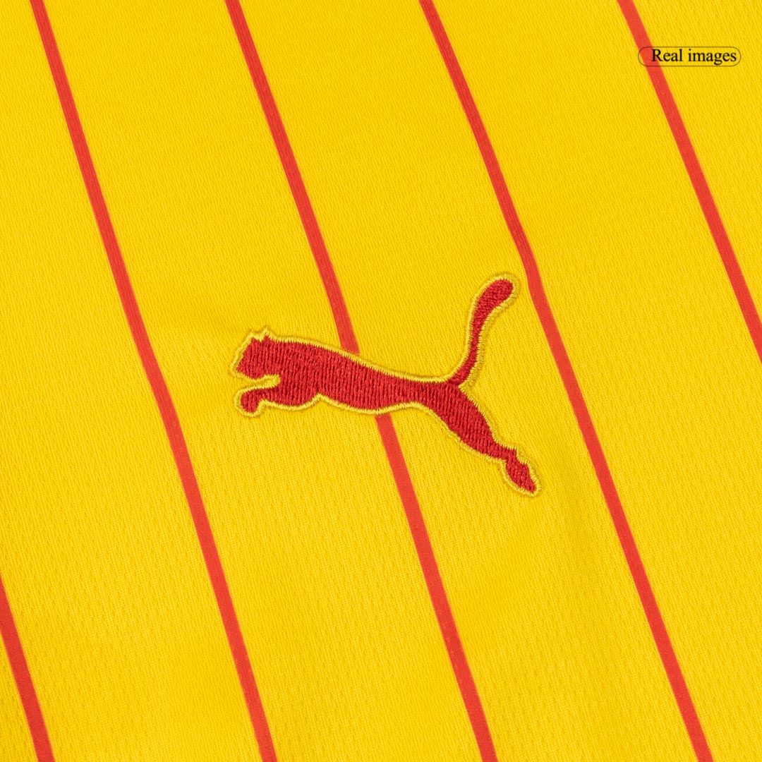 RC Lens THAUVIN #10 Home Soccer Jersey 2025/26 - gojersey