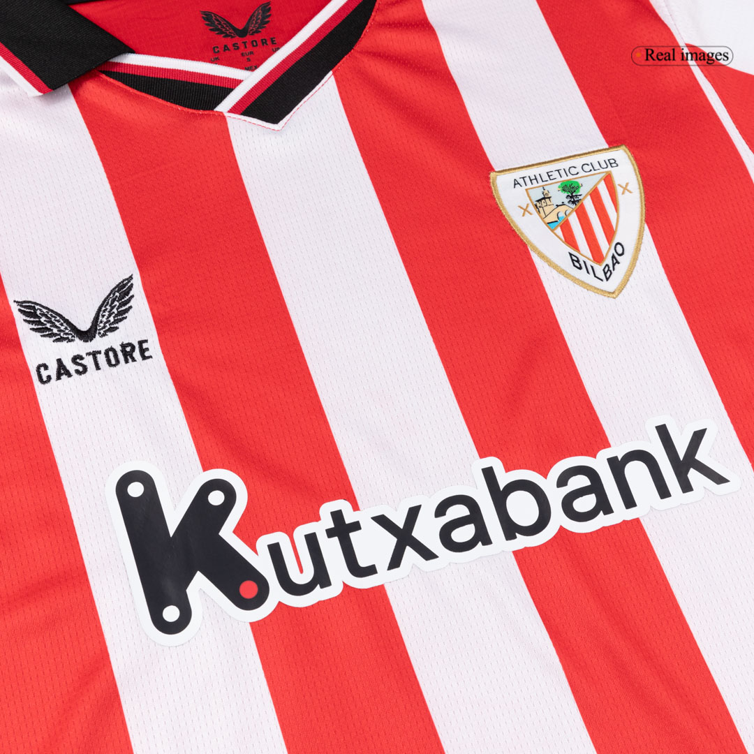 Athletic Club de Bilbao Home Soccer Jersey 2025/26 - gojersey