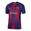 Authentic Barcelona X Ed Sheeran Home Soccer Jersey 25/26 Red&Blue - gojersey