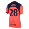 ROONY #28 Authentic Barcelona Third Away Soccer Jersey 25/26 Orange - gojersey