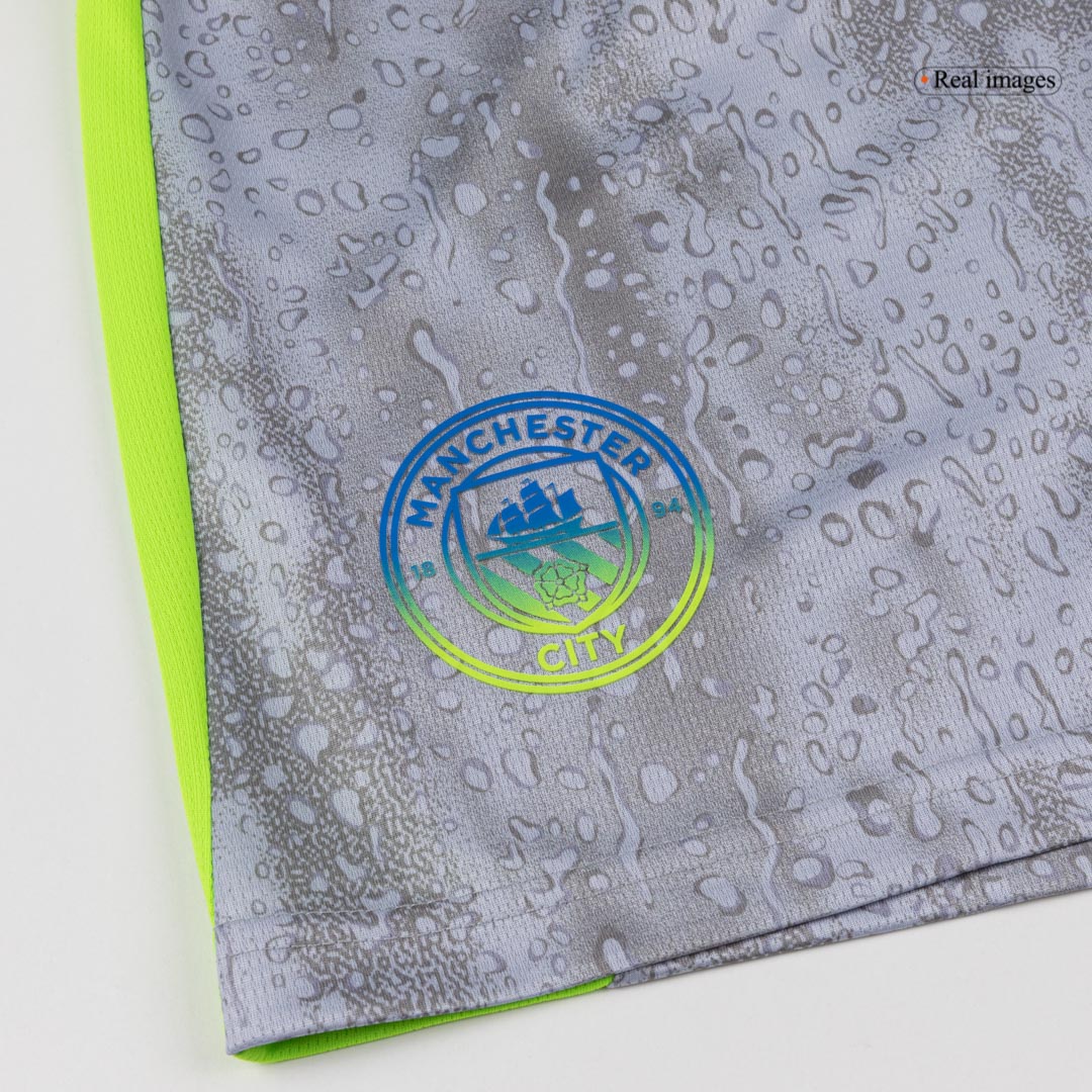 Manchester City Third Away Soccer Shorts 2025/26 - gojersey