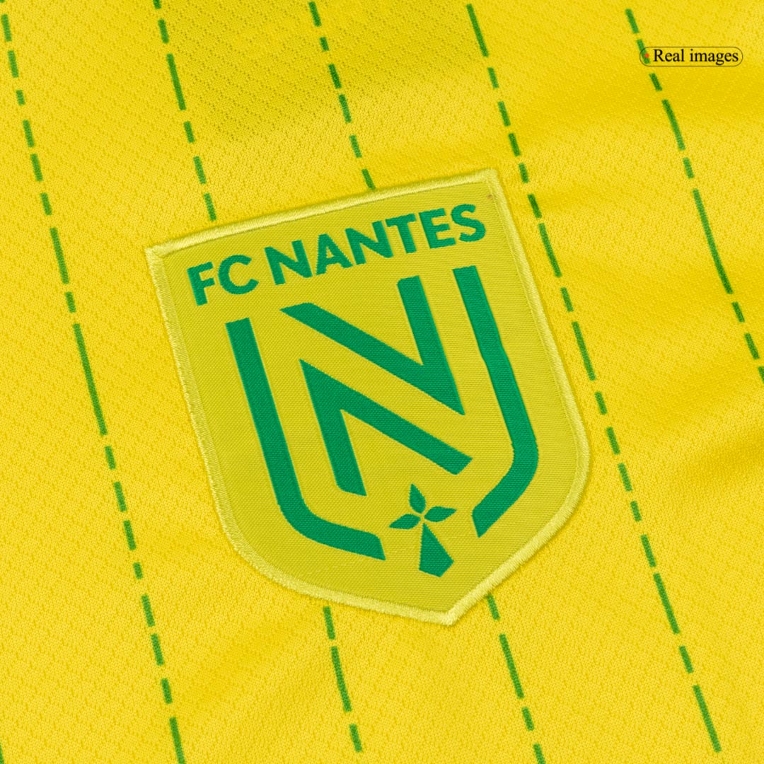 FC Nantes Home Soccer Jersey 2025/26 - gojersey