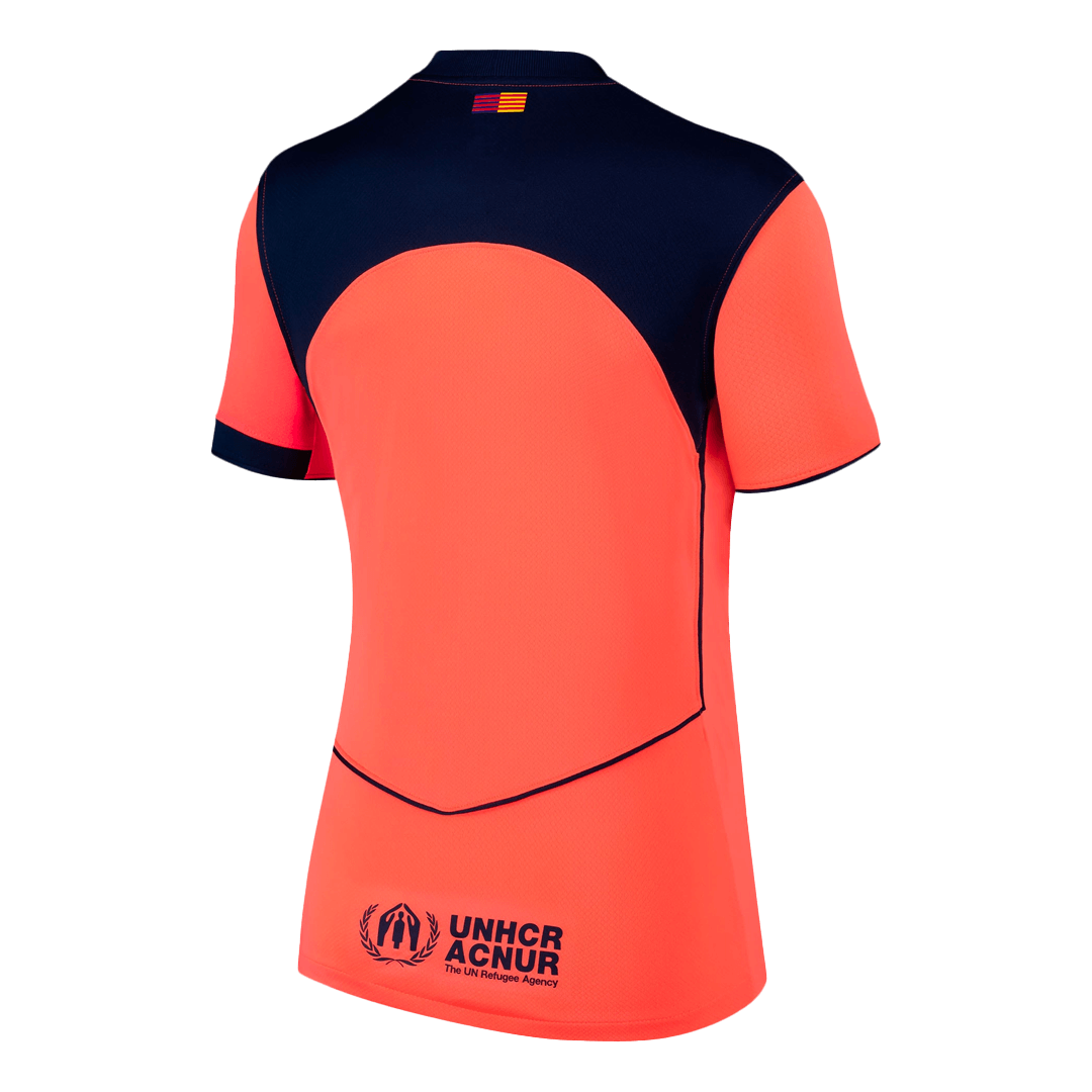 Women's Barcelona Away Soccer Jersey 2025/26 - gojersey