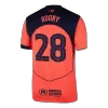Barcelona ROONY #28 Third Away Soccer Jersey 2025/26 - gojersey