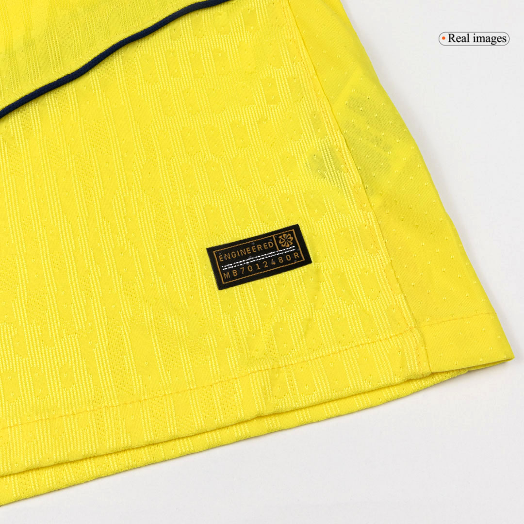 Authentic Tottenham Hotspur Third Away Soccer Jersey 25/26 Yellow - gojersey