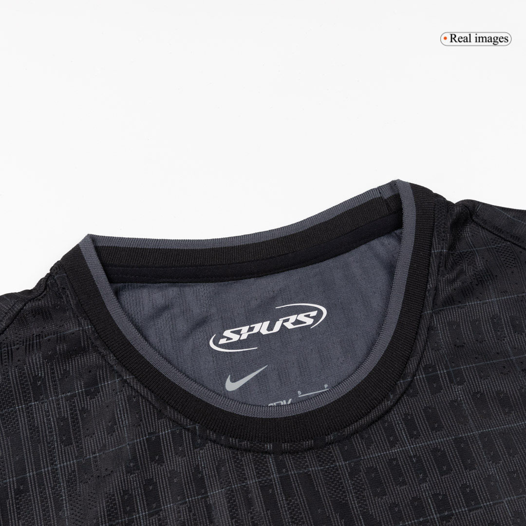 Authentic Tottenham Hotspur Away Soccer Jersey 25/26 Black - gojersey