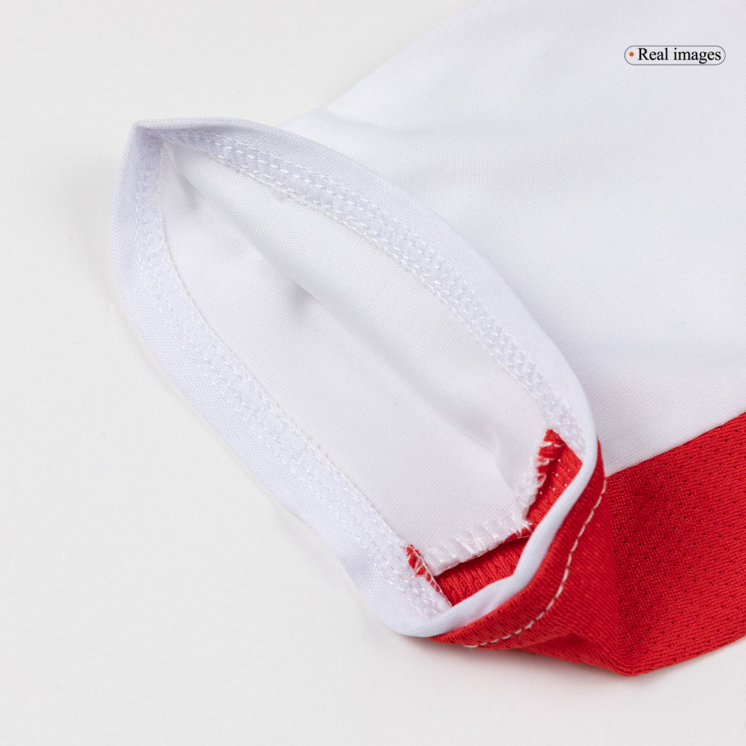 Kid's Benfica Third Away Soccer Jersey Kit 25/26 White - gojersey