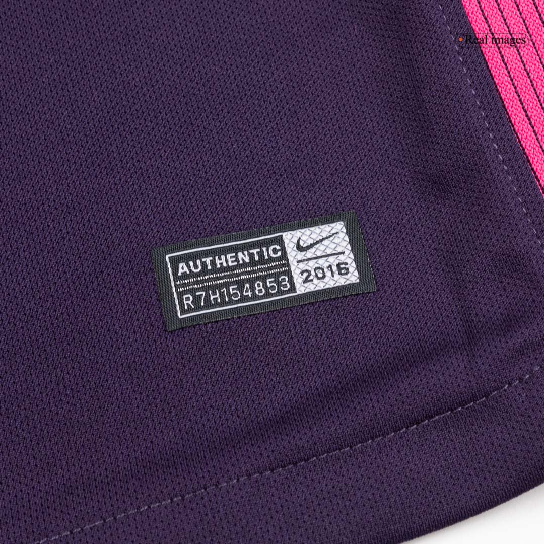 Barcelona Away Soccer Jersey Retro 2016/17 - gojersey