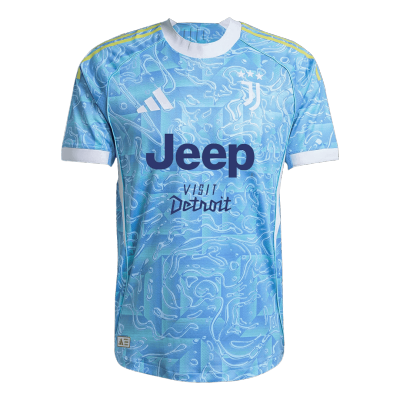 Juventus Away Soccer Jersey Authentic 2025/26 - gojersey