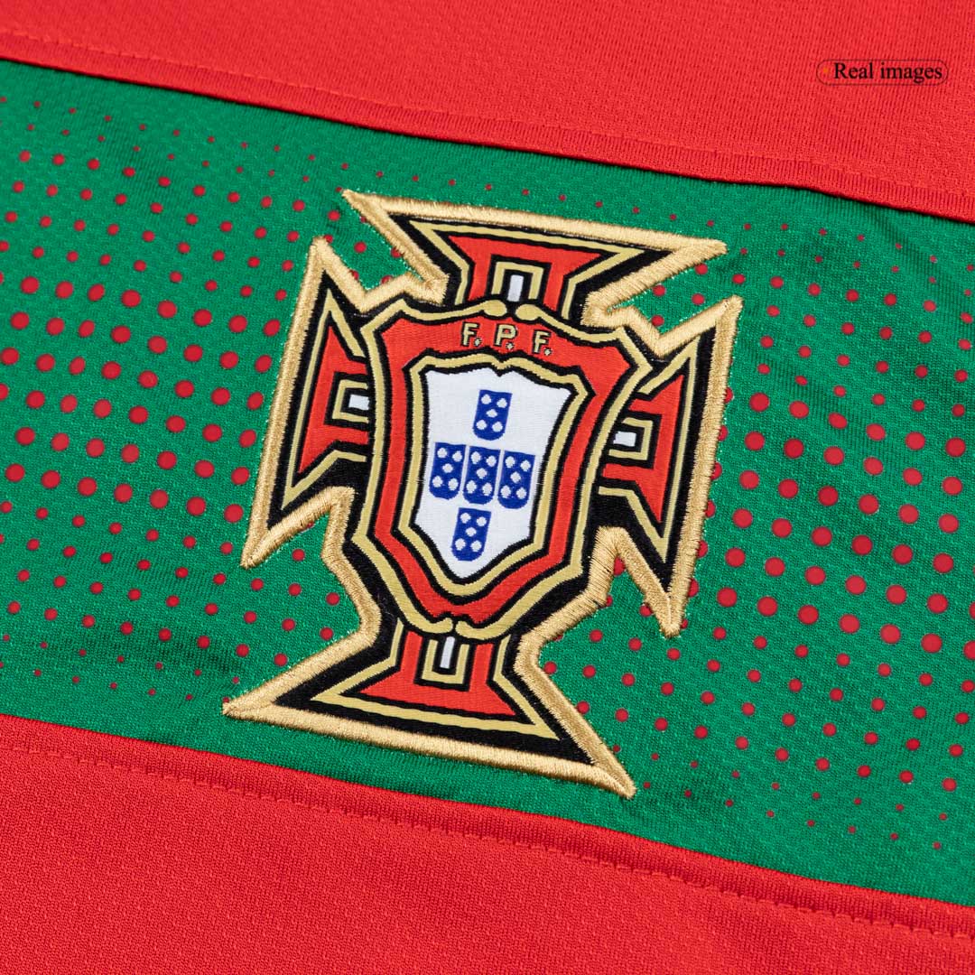 Portugal Home Soccer Jersey Retro 2010 - gojersey