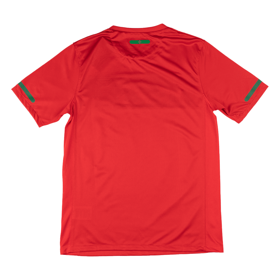 Portugal Home Soccer Jersey Retro 2010 - gojersey