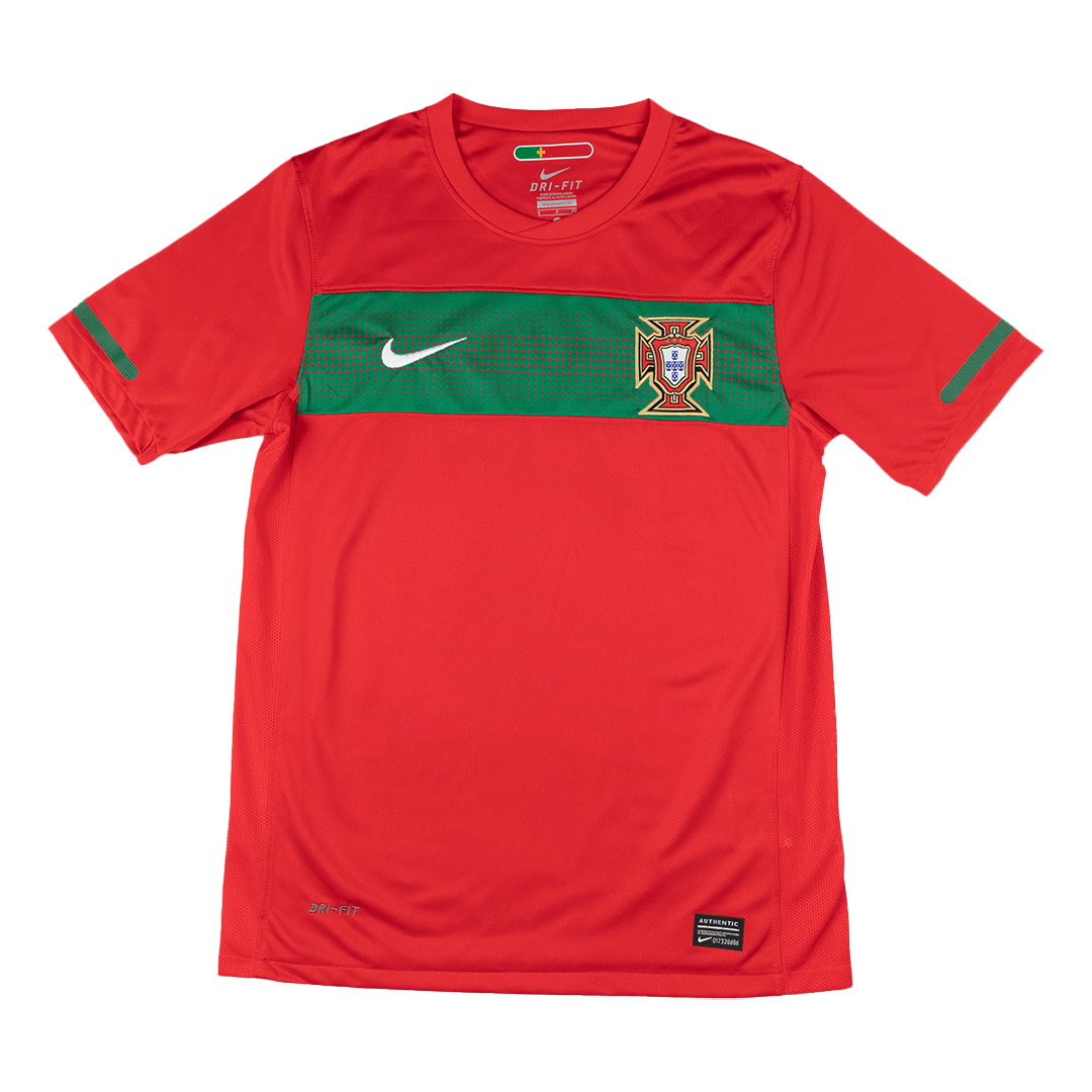 Portugal Home Soccer Jersey Retro 2010 - gojersey