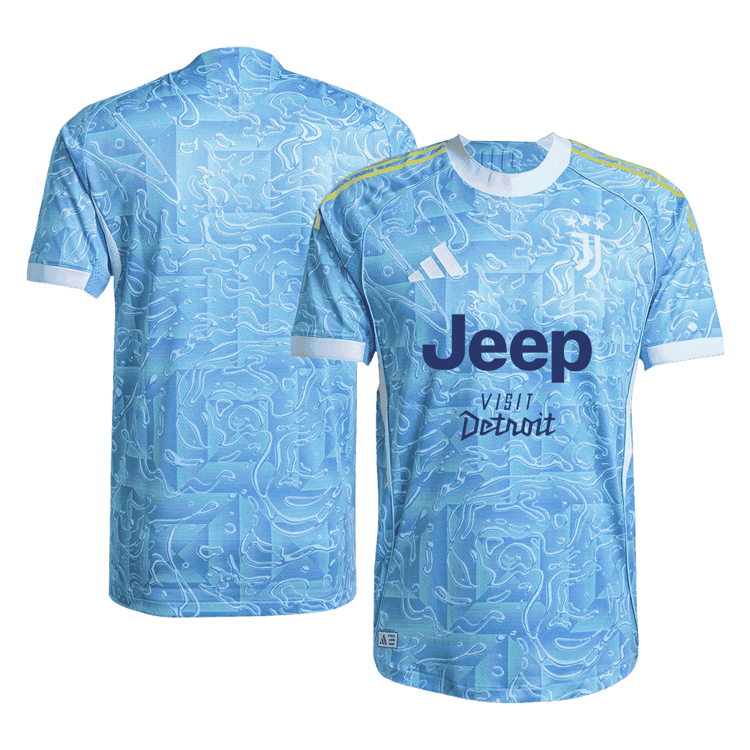 Juventus Away Soccer Jersey Authentic 2025/26 - gojersey