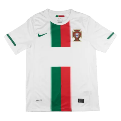 Portugal Away Soccer Jersey Retro 2010 - gojersey