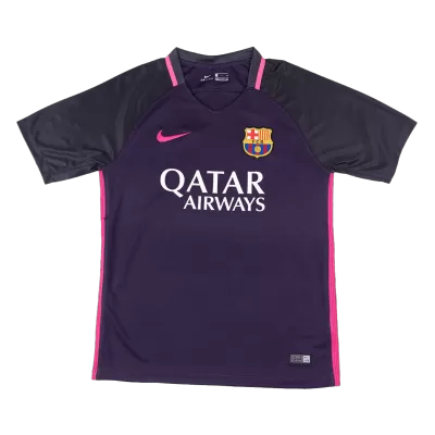 Barcelona Away Soccer Jersey Retro 2016/17 - gojersey