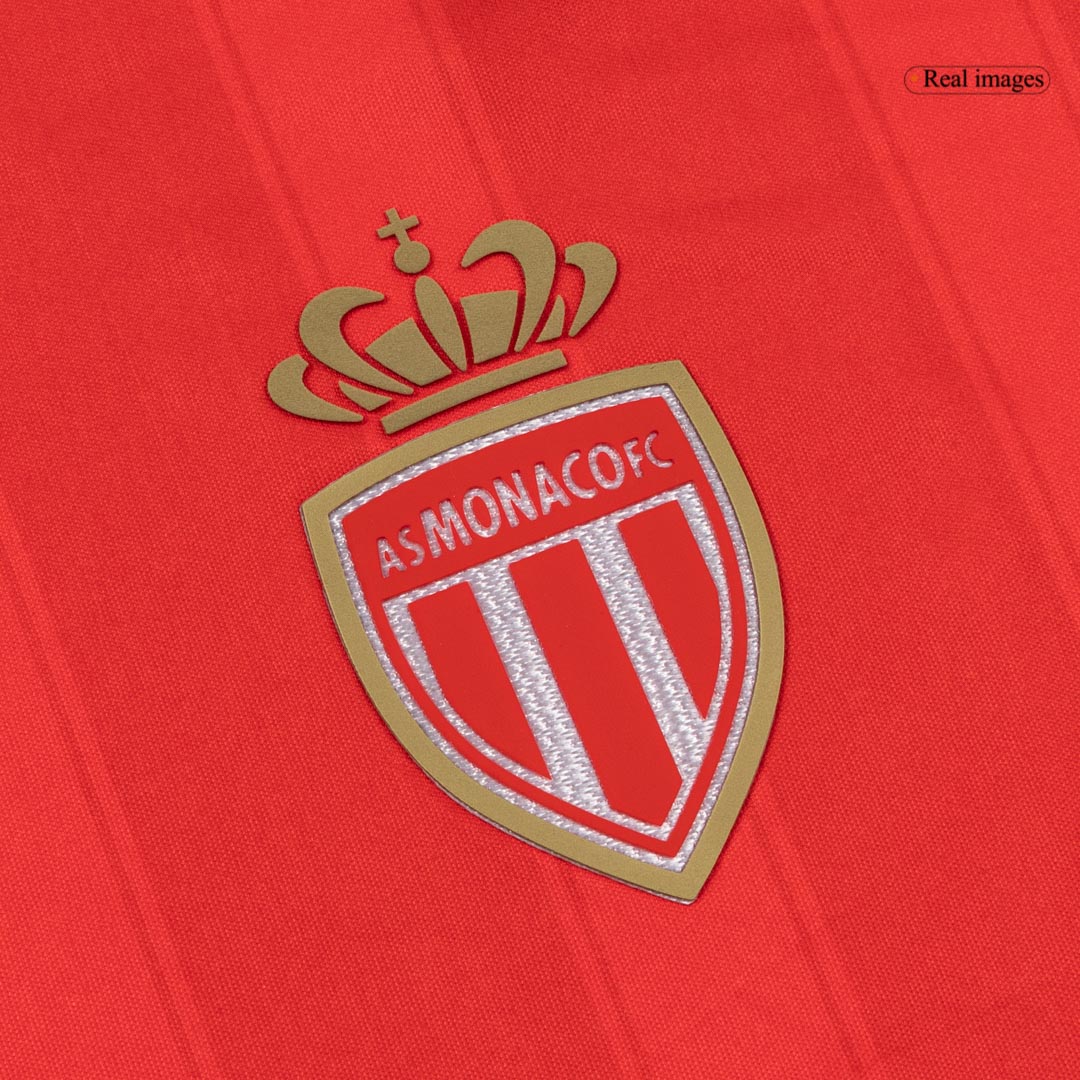 AS Monaco FC Home Soccer Jersey 2025/26 - gojersey