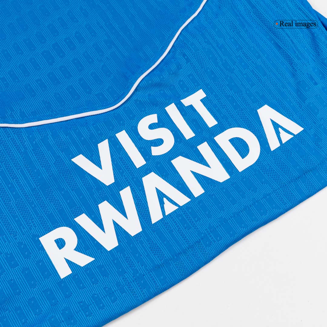 SØRLOTH #9 Player Version Madridl Third Soccer Jersey 25/26 Blue - gojersey