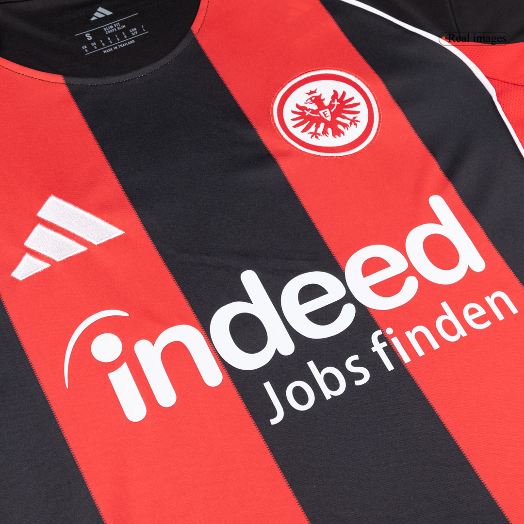 Eintracht Frankfurt Home Soccer Jersey 2025/26 - gojersey