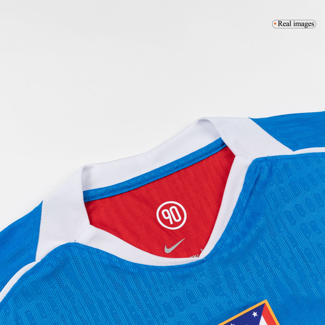 SØRLOTH #9 Player Version Madridl Third Soccer Jersey 25/26 Blue - gojersey