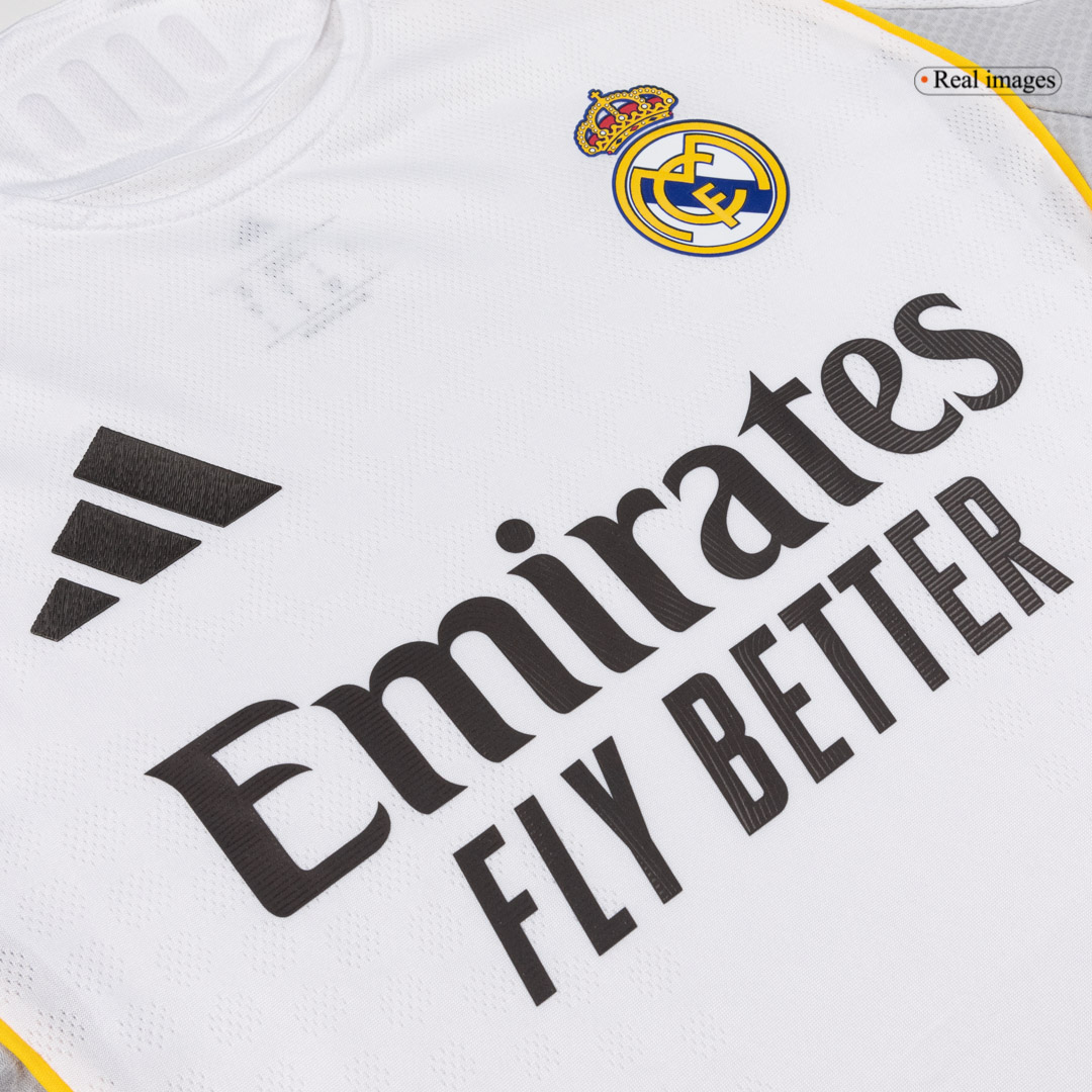 Real Madrid Long Sleeve Home Soccer Jersey 2025/26 - gojersey
