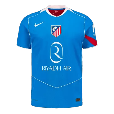 Authentic Atletico Madridl Third Soccer Jersey 25/26 Blue - gojersey
