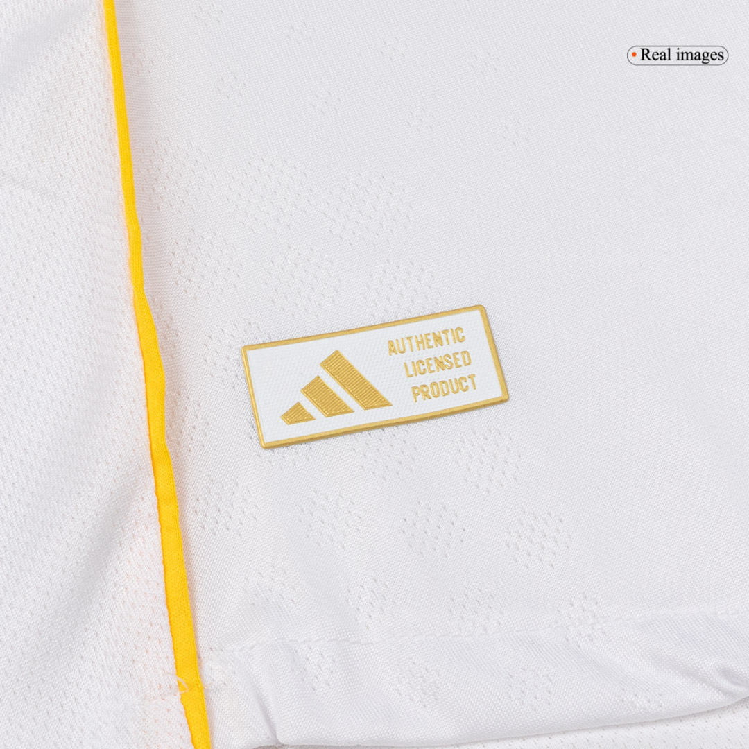 Real Madrid Long Sleeve Home Soccer Jersey 2025/26 - gojersey